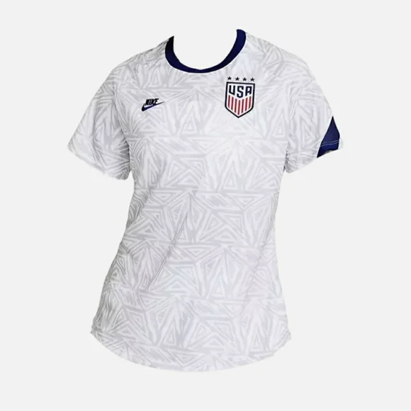 Nike Tops Nwt Nike Womens Us Nike Drifit Pre Match Jersey